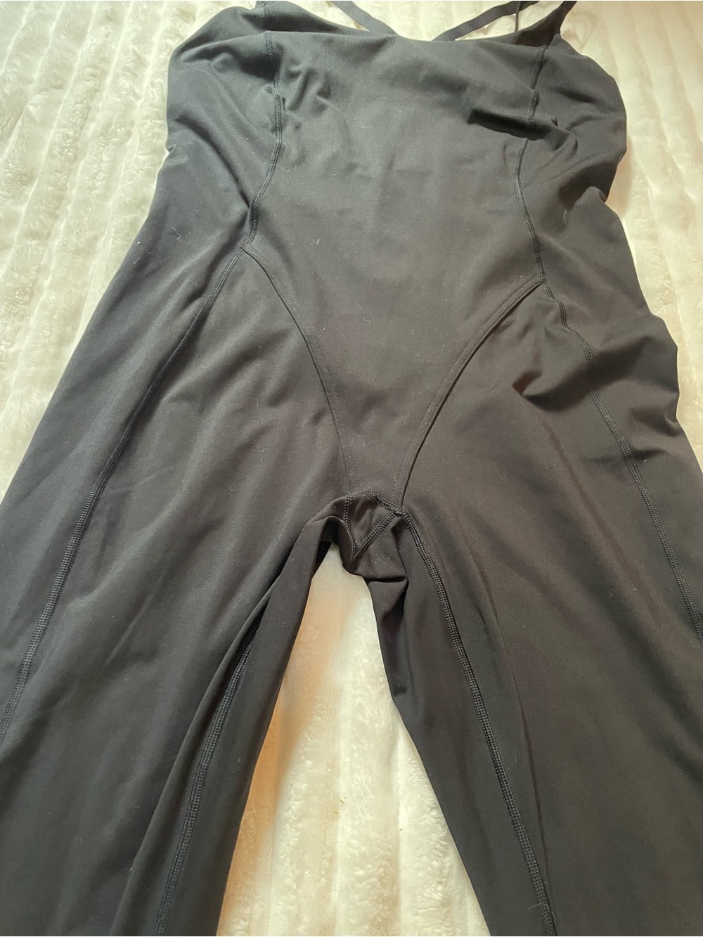 Savage X Fenty Black Sculpting One-Piece Jumpsuit - Picture 5 of 15